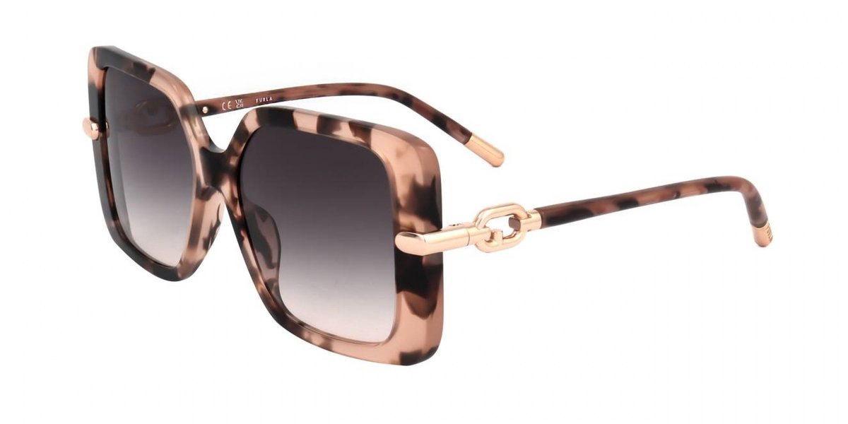 Furla SFU712 Shiny powder havana 54/16/140 WOMAN Zonnebrillen