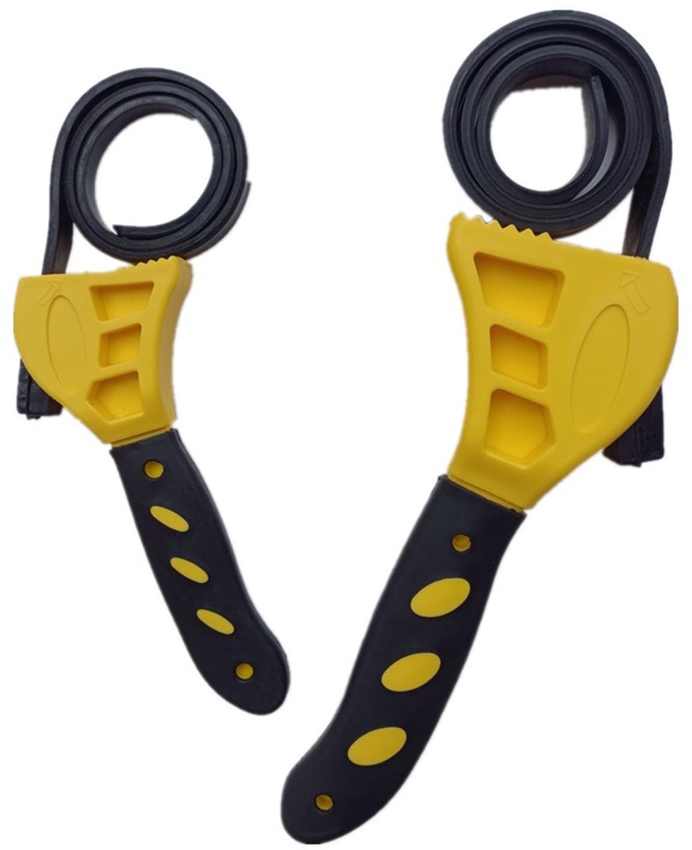 SolidKeus - Set van 2 Verstelbare Rubberband Sleutels voor Diverse Toepassingen