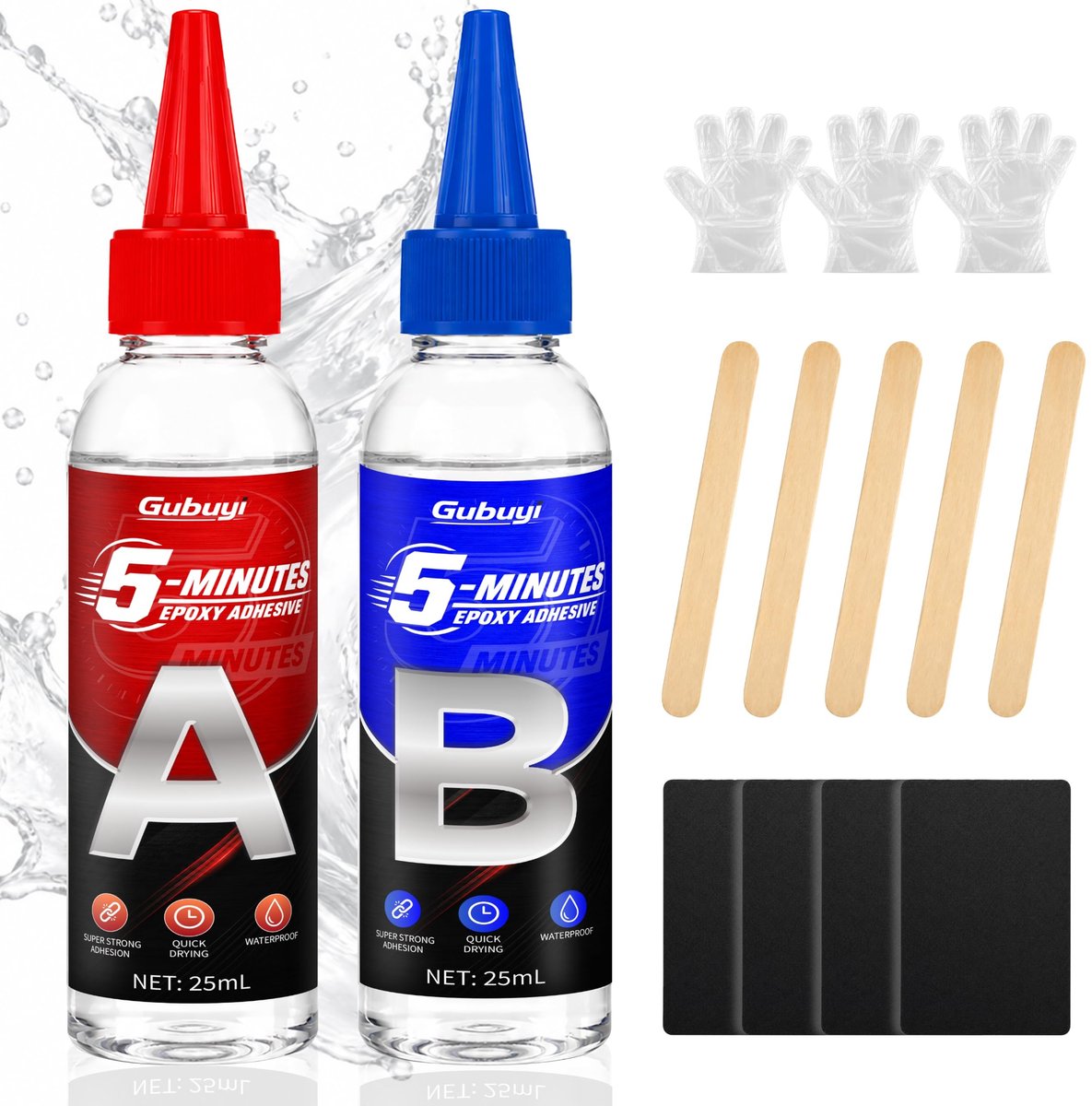 SolidKeus - 125 ml x 2 Sterke Epoxylijm voor Diverse Materialen