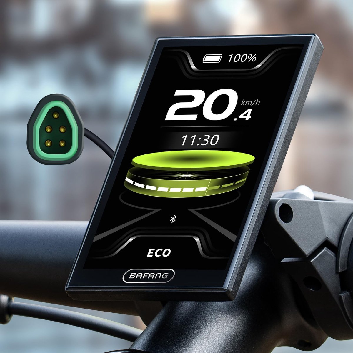 SolidKeus - E-bike Display voor Bafang Middenmotoren met LCD Scherm