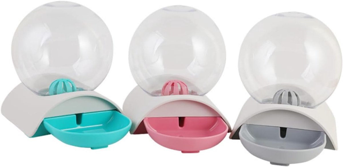 Waterbak voor huisdieren van PP met uniek design, kantelbestendig en vuilafstotend als drinkaccessoire voor honden en katten thuis