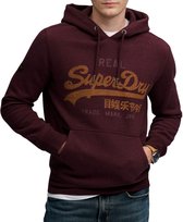 Superdry Heritage Relaxed Hoodie Heren - Maat L