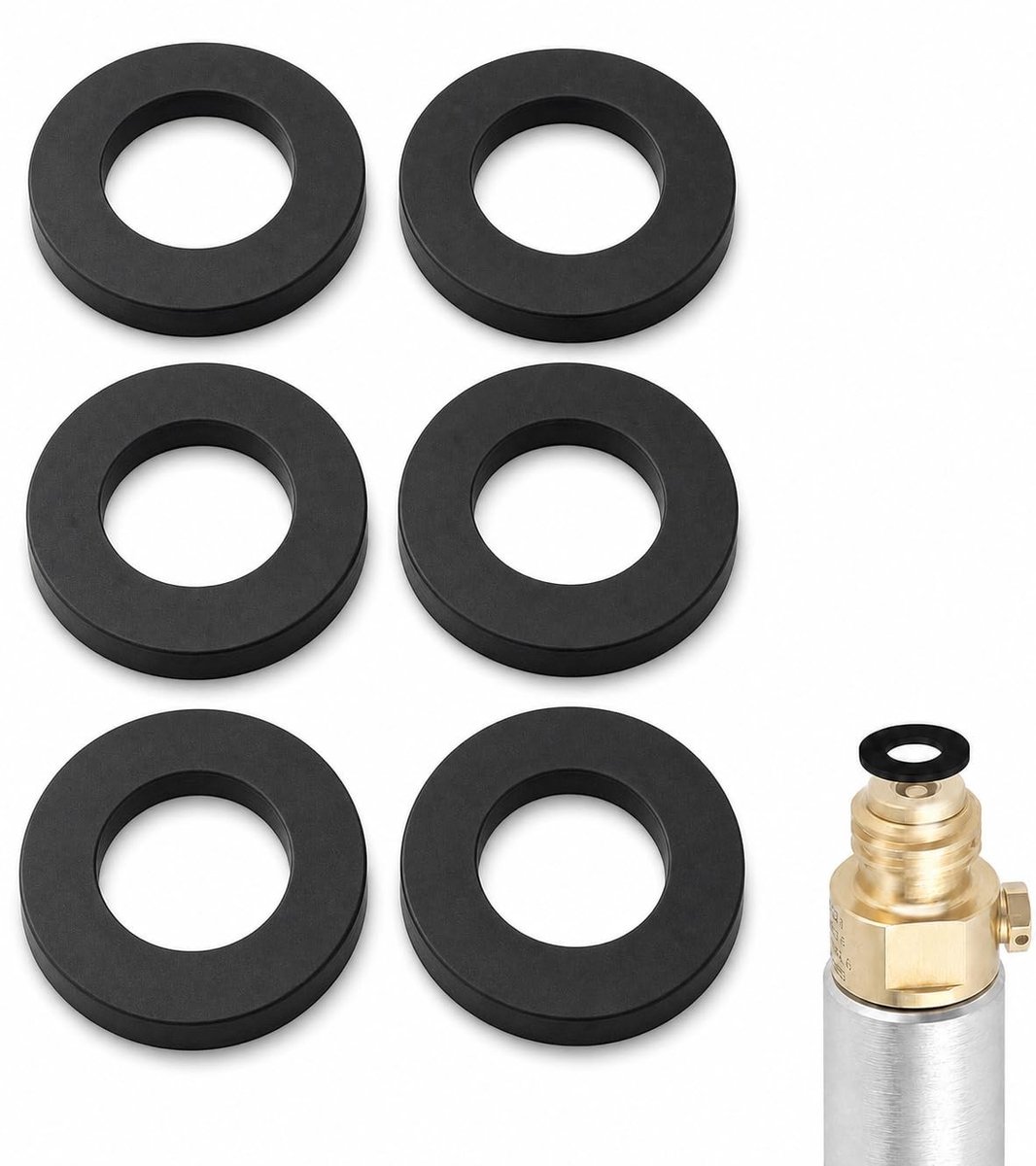 Omgoods - Pack van 6 Rubber Seals voor Sodastream
