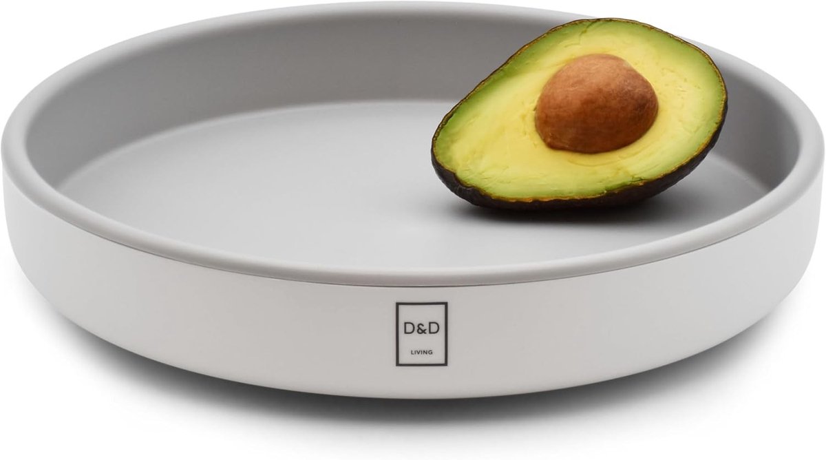 Opbergsysteem keukenkastjes - Draaiplateau - Ø 25 cm - Versterkt Kunststof - Keuken en Koelkast Organizer