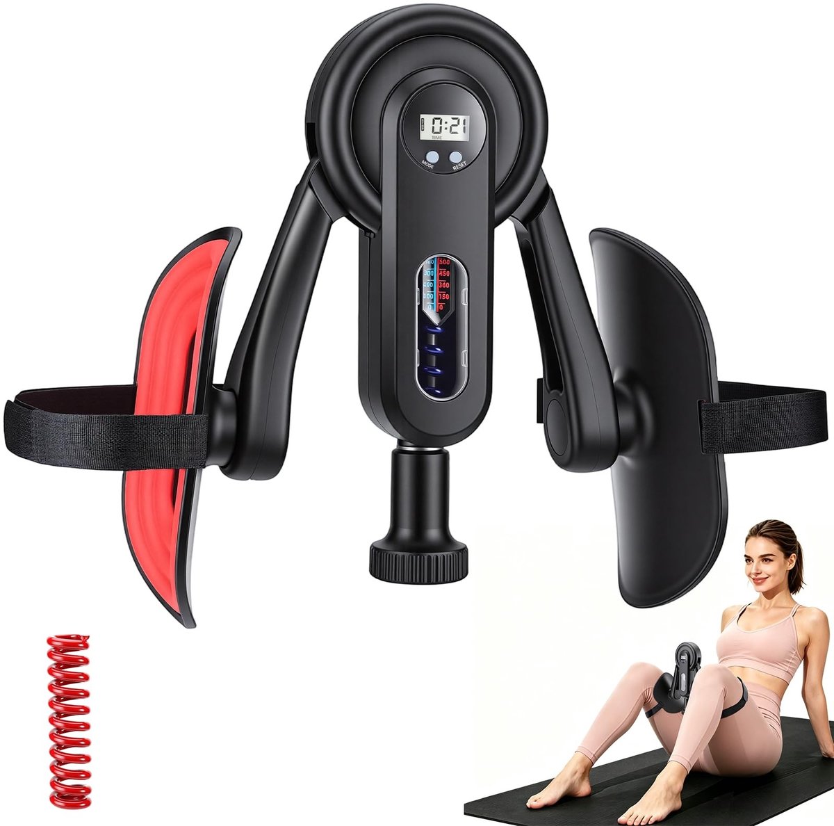 Omgoods - Thigh Trainer met LED Display en Instelbare Weerstand