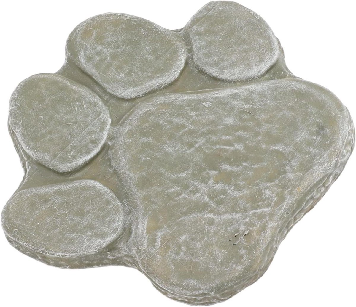 Honden Herdenkingssteen - Huisdier Grafsteen - Herinnering Tonen - Weerbestendig Hars - 15.5 x 17.5 cm - Mosgroen
