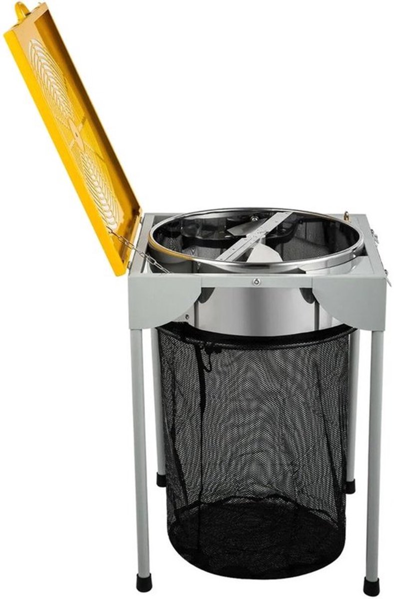 Knopschaar - Trimmerkop - Elektrische Snijmachine - 18 Inch Hydroponische Elektrische Bladschaar - 3 Snelheden - 60W 6-Mes - Tuingereedschap - Zilver Geel