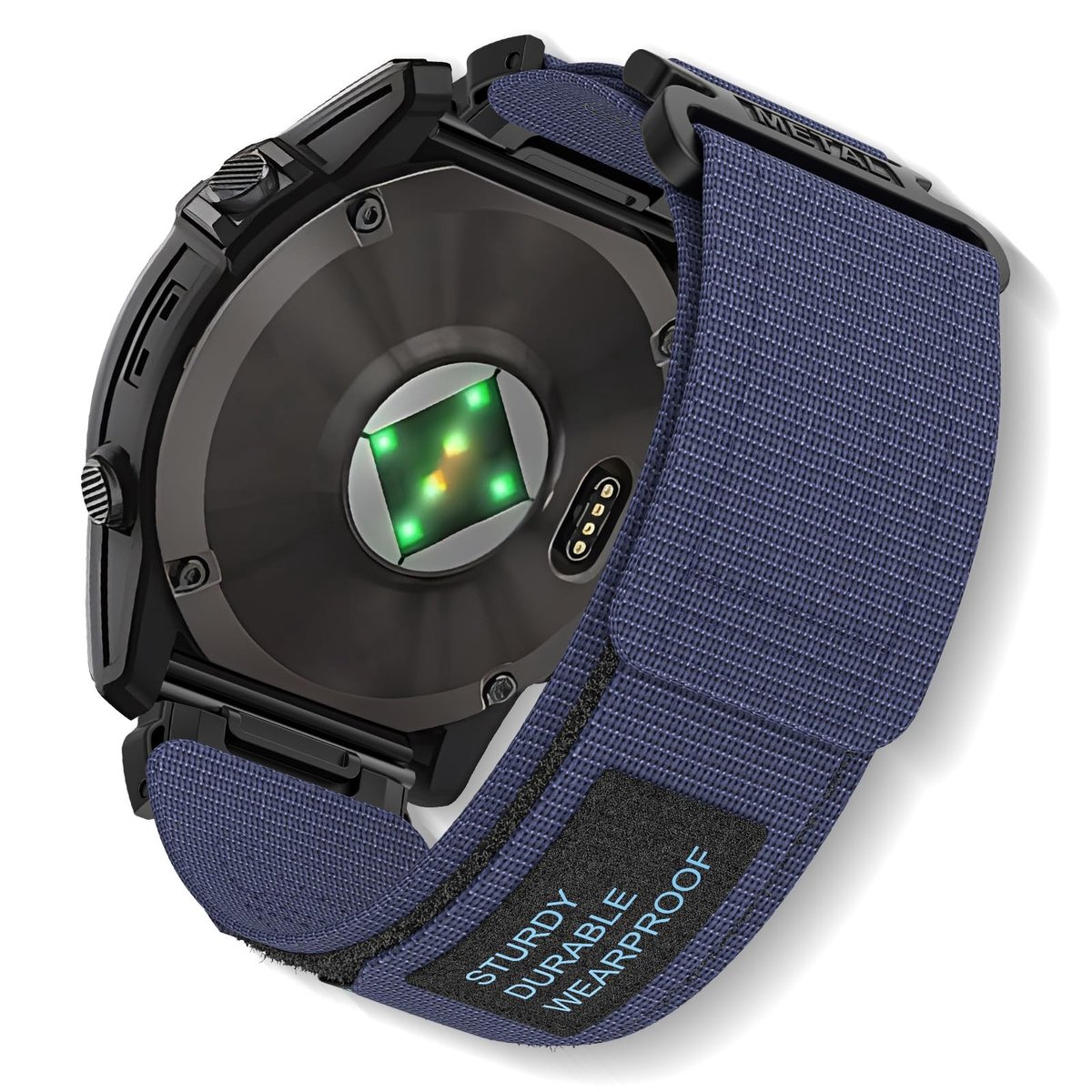 SolidKeus - QuickFit 22 mm Nylon Sportband voor Horloge