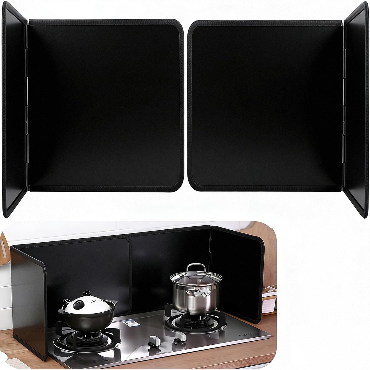 SolidKeus - 2-in-1 Vouwbare Splash Guard voor de Keuken