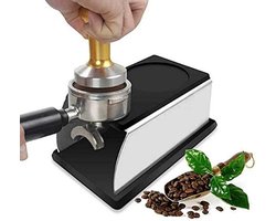 SolidKeus - RVS Espresso Tamper met Houder voor Koffie