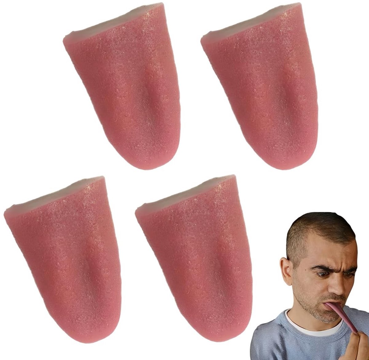 SolidKeus - Set van 4 Elastische Neptong Tongen