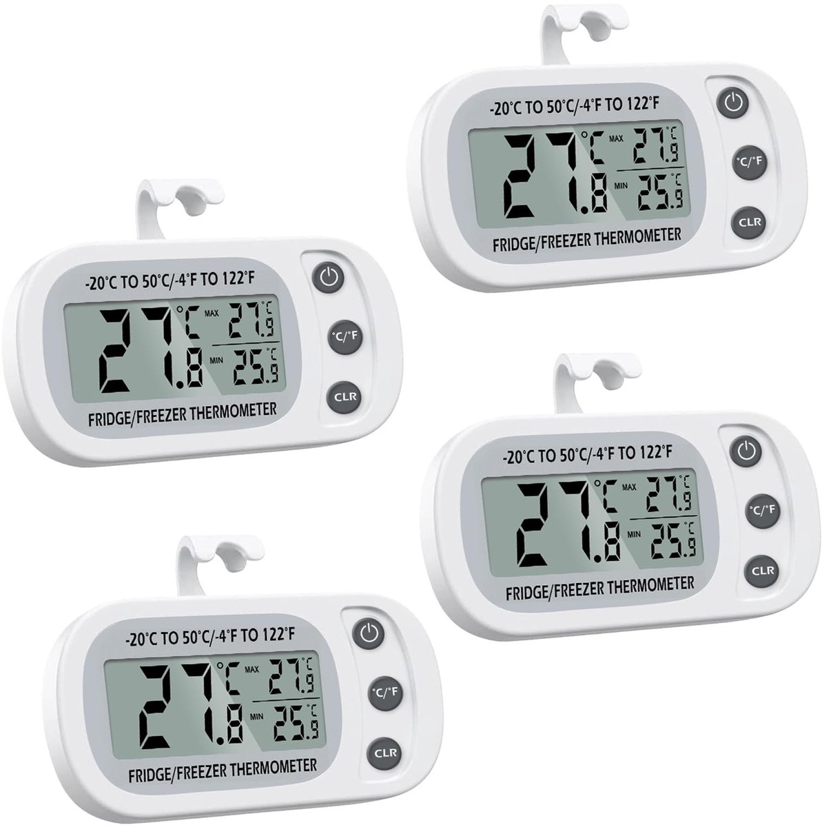SolidKeus - Digitale Koelkastthermometer met Max/Min Functie