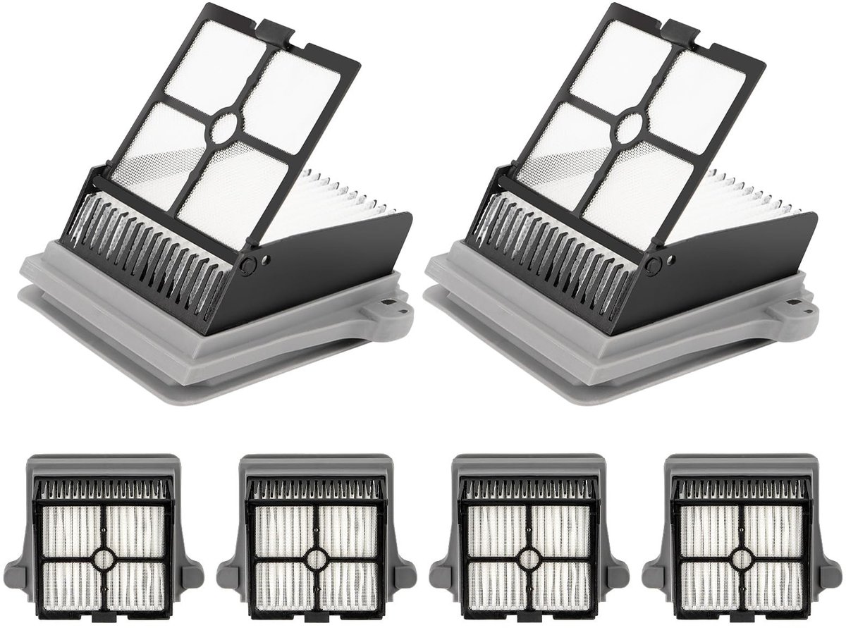 SolidKeus - (6 Stuks) HEPA Filters voor Tineco Stofzuigers