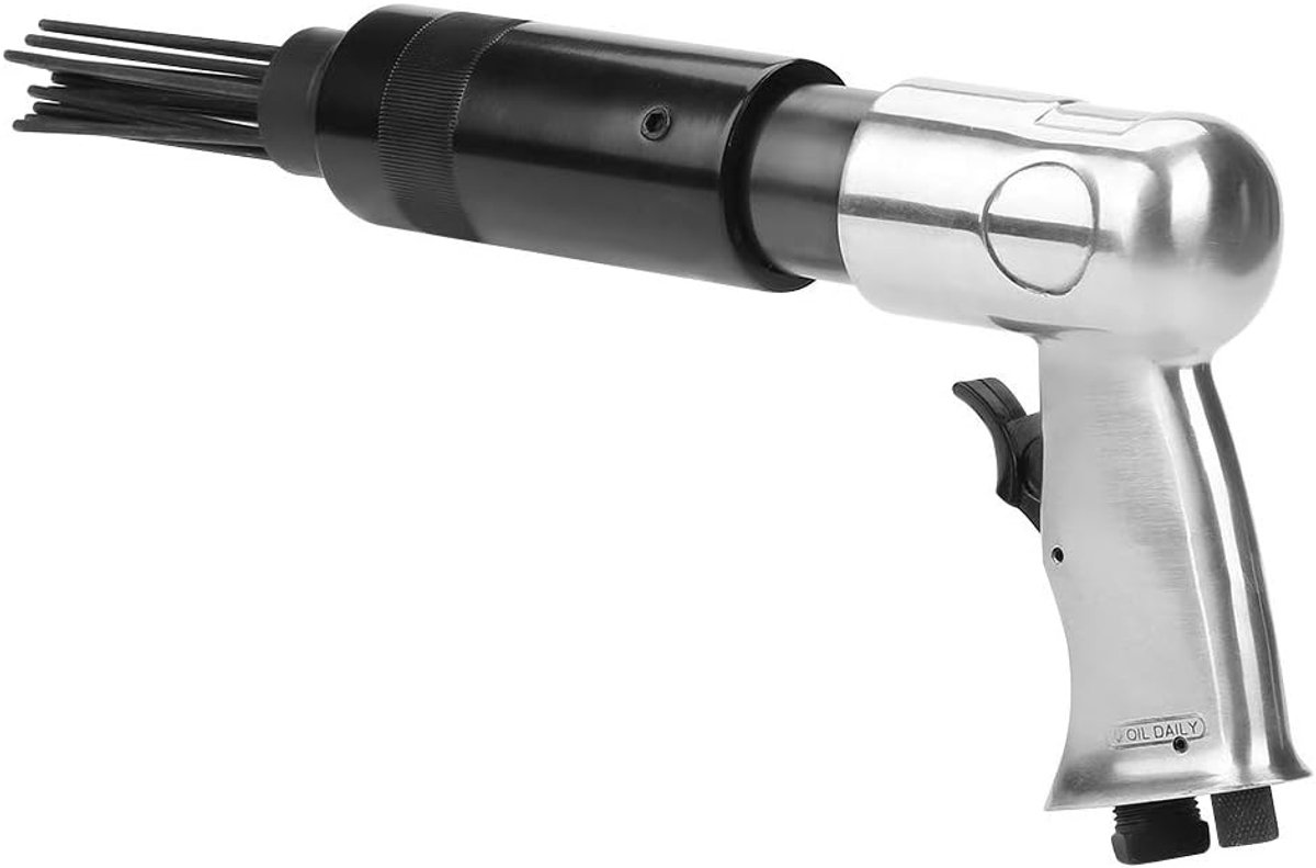 19 naalden Air Pneumatische grip, Air Needle Gun roestkleur slakken verwijderen gereedschap pneumatische naald voor werkplaats gereedschap DIY