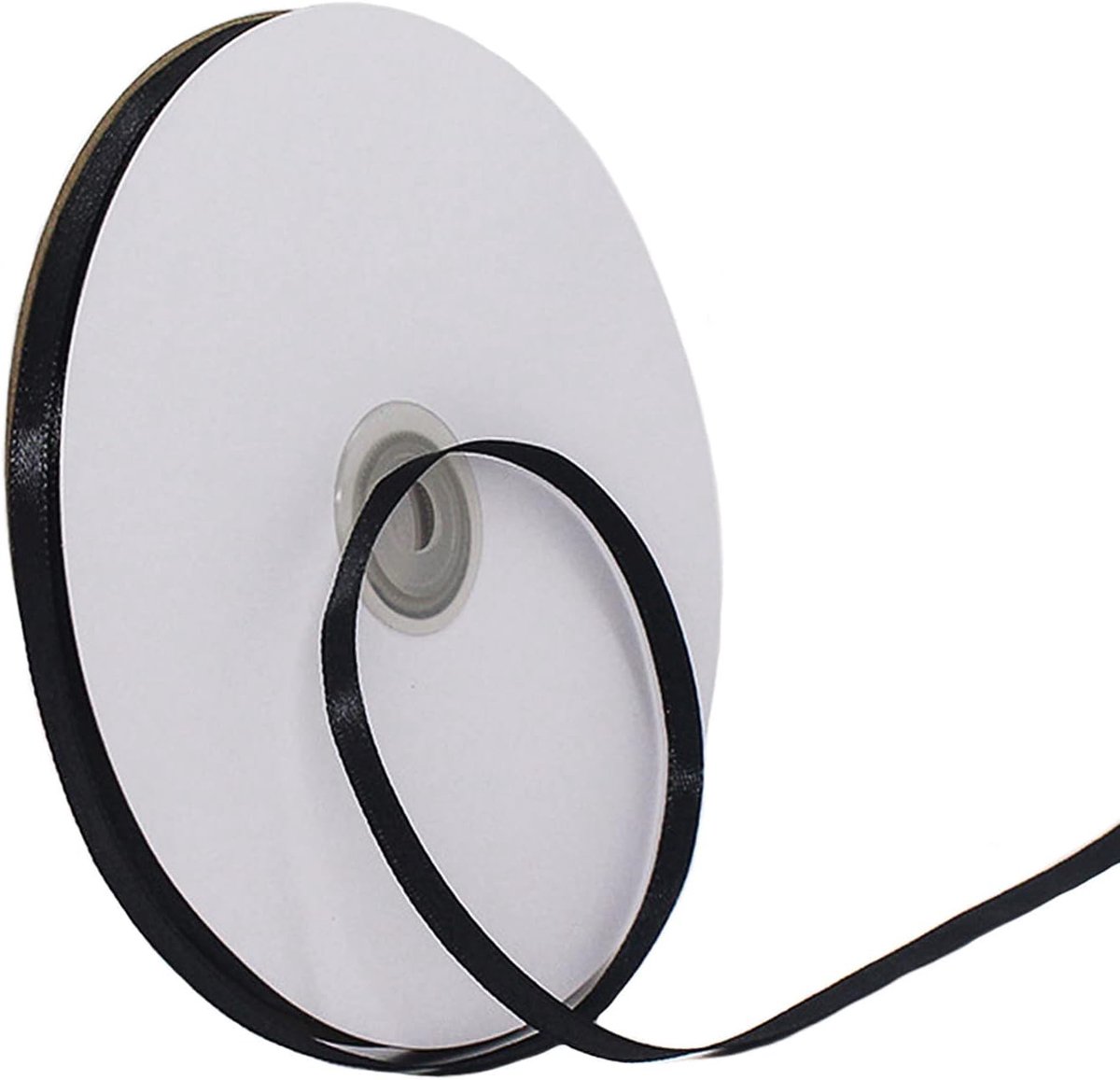 6 mm zilverlint voor geschenkverpakking, 91 m dikke satijnen lint van stof, zilveren strik voor geschenkverpakking, linten voor ballonnen, knutselen, haar, boeketten, bruiloft, auto, geschenken, taart
