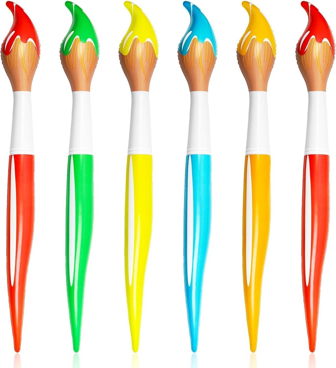 Ballonnen in potloodvorm, opblaasbare ballonnen voor potloden, pvc-potlooddecoraties, terug naar school, decoratie voor jongens en meisjes (kleur C)