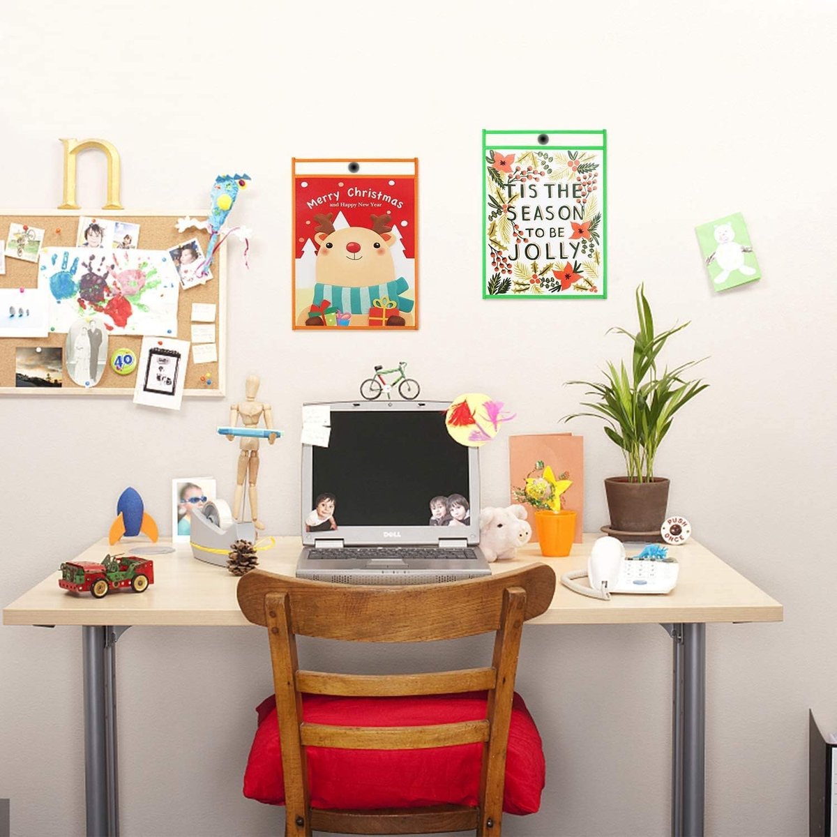 10 stuks Dry Erase tassen, herbruikbare Dry Erase zakken, droog afwisbare zakken, herbruikbaar, voor school, kantoor, huishoudelijk en schoolbenodigdheden, kleurrijk, 25,5 x 35,5 cm