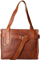 Revival by Leather Design Handtas Hunter Bruin
