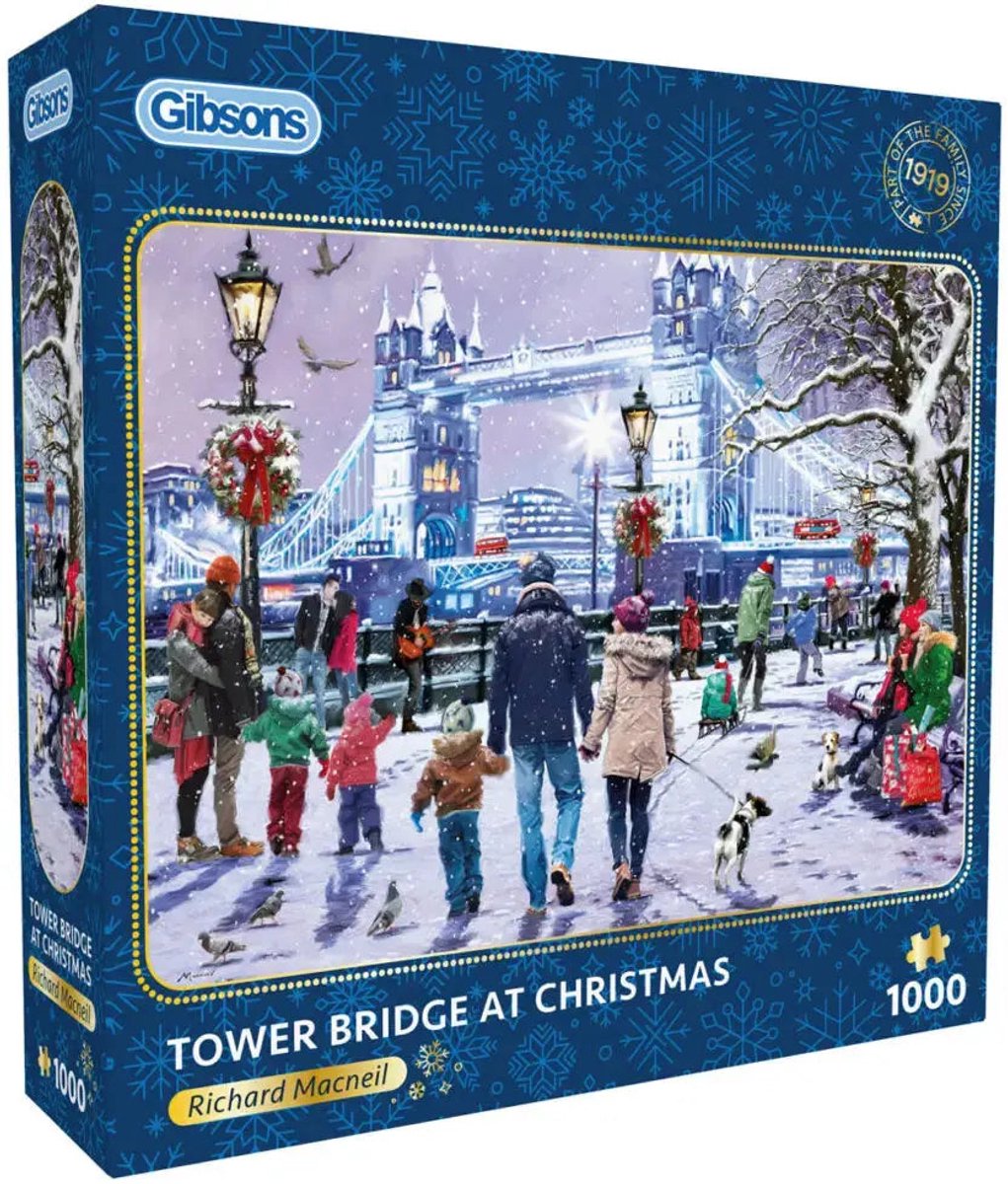 Tower Bridge at Christmas Puzzel 1000 Stukjes