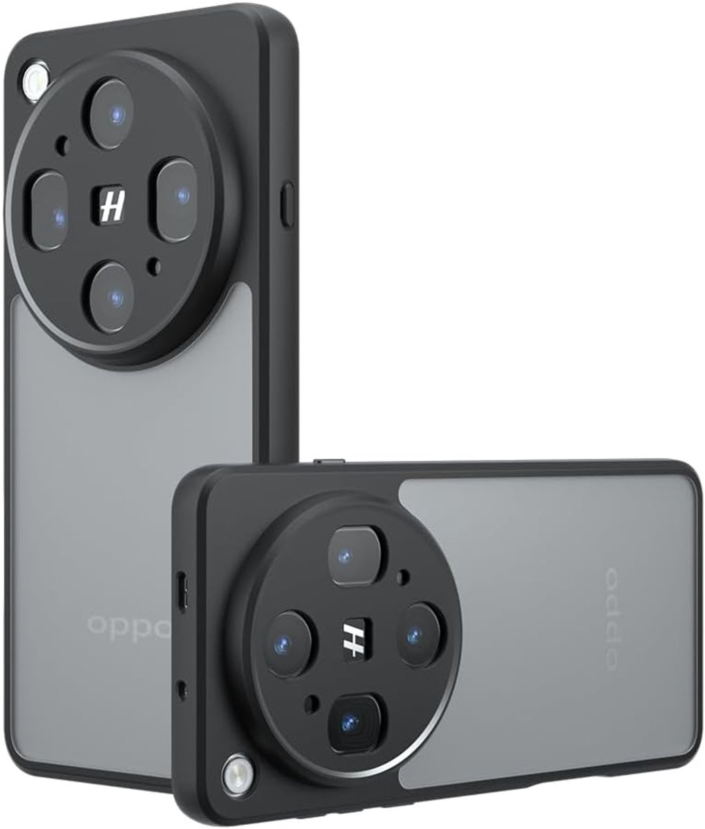 SnelShoppen - Beschermhoes voor Oppo Find X9 Ultra - Schokbestendig, Antislip, Krastbestendig, Vingerafdrukbestendig Bumper Case - Zwart