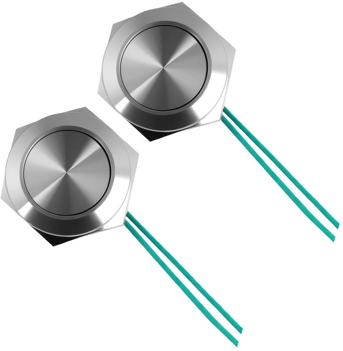 Drukknoppen 19 mm - RVS - IP67 Waterdicht - Duurzaam voor binnen en buiten - ShopVlot