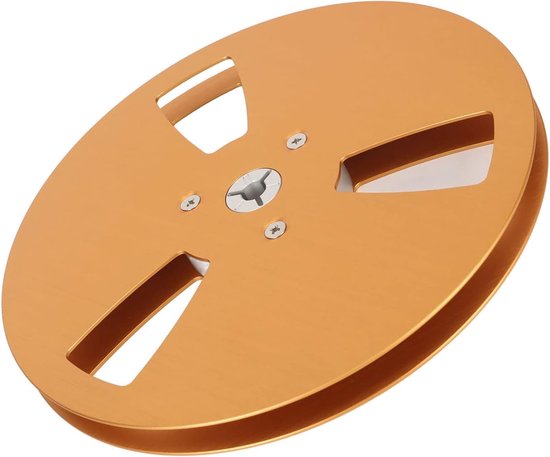 Lege Spoel - Tape Spoel - Opnemen Muziek - Aluminium Legering - 7 Inch - Goud — afbeelding 5