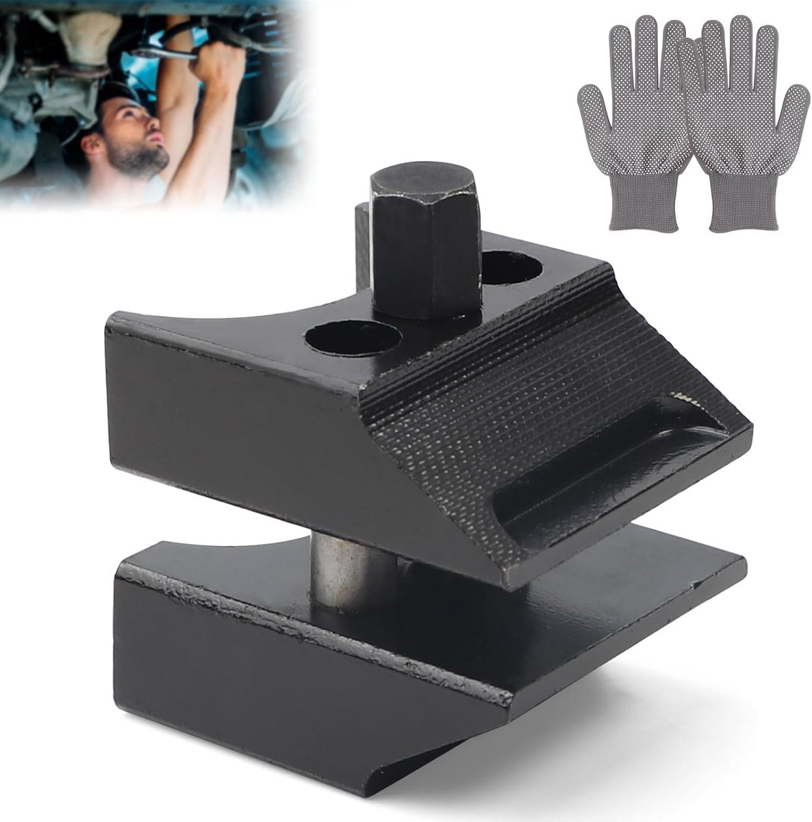 Steering knuckle spreader - hoogwaardig staal - sterke drukbestendigheid - ideaal voor auto-onderhoud - ShopVlot