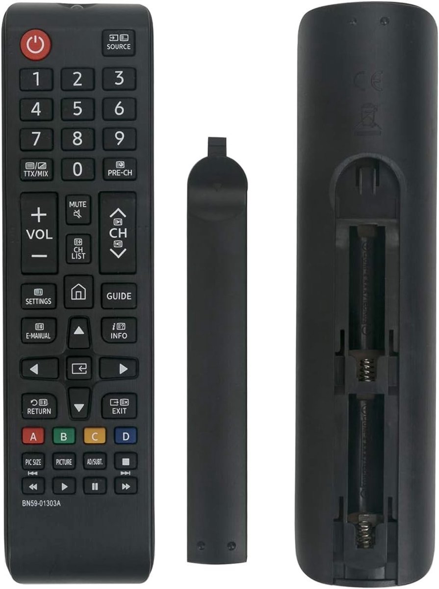 Universele originele afstandsbediening BN59-01303A voor Samsung Smart TV's zoals UE43NU7170, UE40NU7199 en UE50NU7095, geschikt voor alle modellen