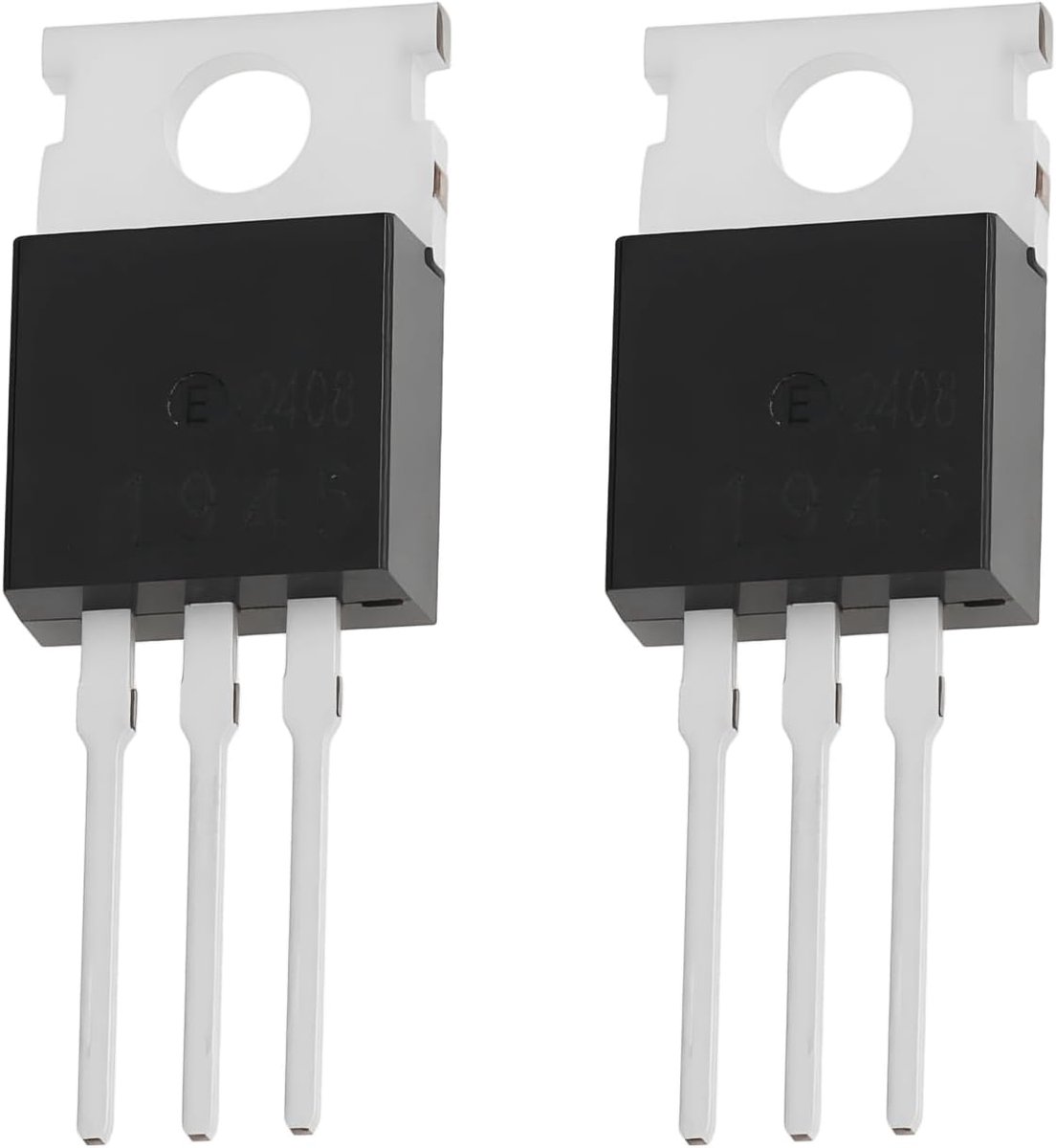 SnelShoppen - 2 Stuks HF RF Transistors 2SC1945 20 W Halfgeleider Compatibel met AB Klasse Versterker Radio voor Communicatie Apparatuur