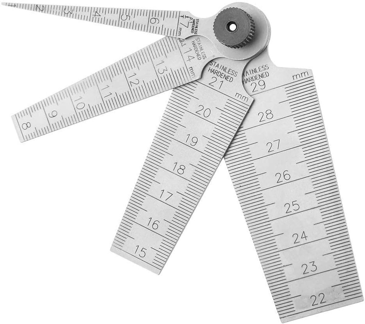 SnelShoppen - RVS lasconen meetinstrument set 1~7mm en 8~14mm - veelzijdige meetgereedschappen voor precisie inspectie en metingen