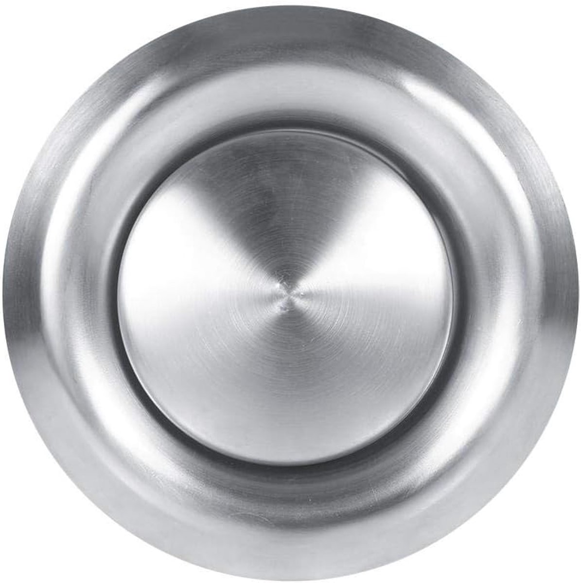 SnelShoppen - Ronde Ventilatie Rooster Voor Binnen - Verstelbaar Wand- en Plafond Ventilatie - Hoogwaardige Roestvrijstalen Ventilatie Duct - Geluidsa