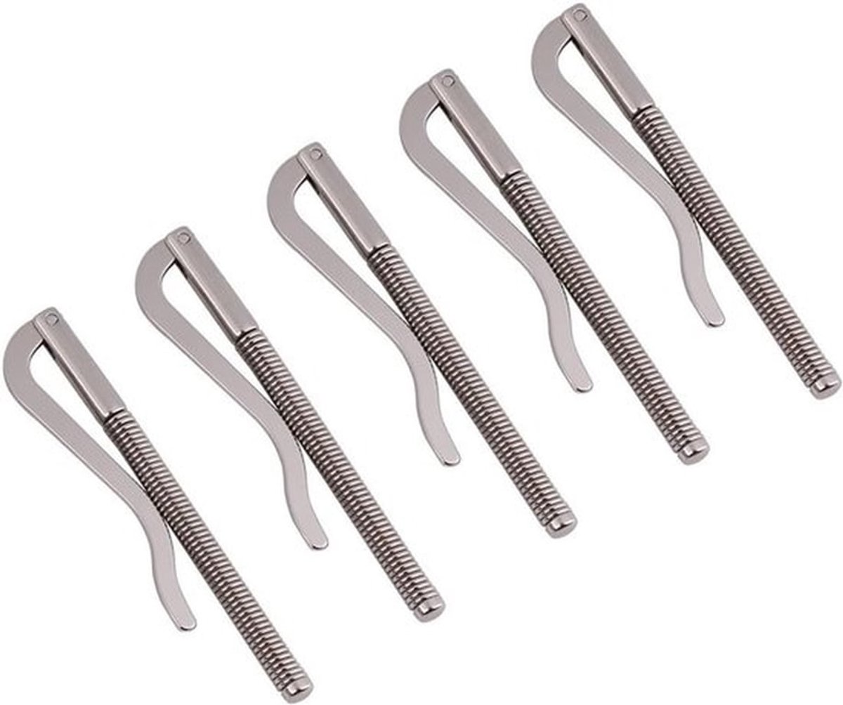 Set van 5 stuks 8 cm Geldklemmen voor Portemonnee - Handige Accessoires voor Geldorganisatie en Handwerk