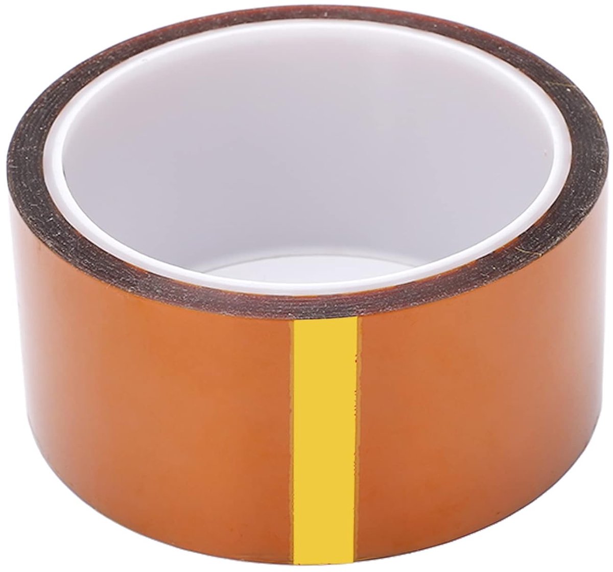 SnelShoppen - Polyimide tape voor hoge temperatuur, duurzaam en lithiumbatterij vriendelijk, 33 meter, ideaal voor SMT bescherming en solderen
