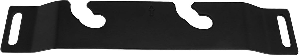 SnelShoppen - Speaker Wandbeugel 17x3cm Elegant Ontwerp Zwart Duurzaam Metaal Voor Samsung Compatibel Met Diverse Modellen