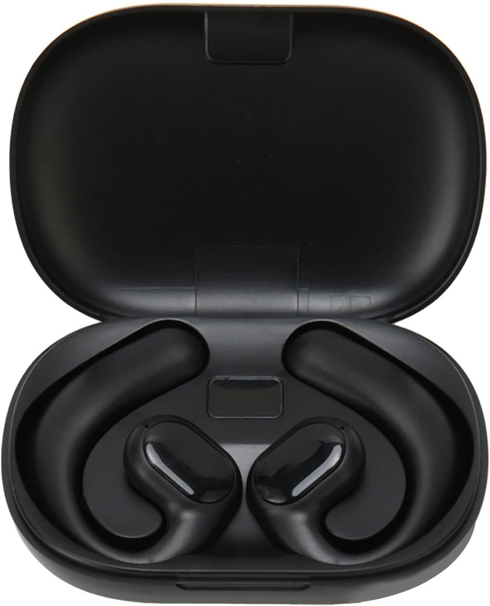 SnelShoppen - Bone Conduction Draadloze Oordopjes, Bluetooth 5.3 Sport Headset, IPX7 Waterdicht, Stereo Diepe Bass Geluidsonderdrukking, Inclusief Opl
