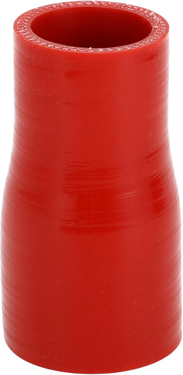 SnelShoppen - Universele Siliconeslang Koppeling 1.38"-1.77" ID 3.94" Lengte 0° Rood 4-Lagen 5mm Dikte Geschikt voor Auto's, Botens en Voertuigen