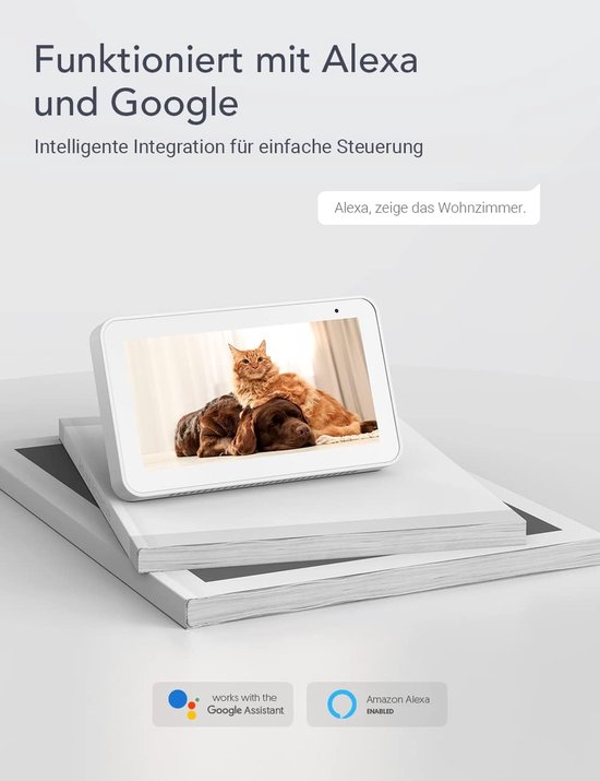 Binnen Camera - Bewakingscamera Thuissurveillance - Huis Dieren Bewaken - 2K Resolutie Bewegingsdetectie - 10 Meter Nachtzicht - Mocha — afbeelding 5