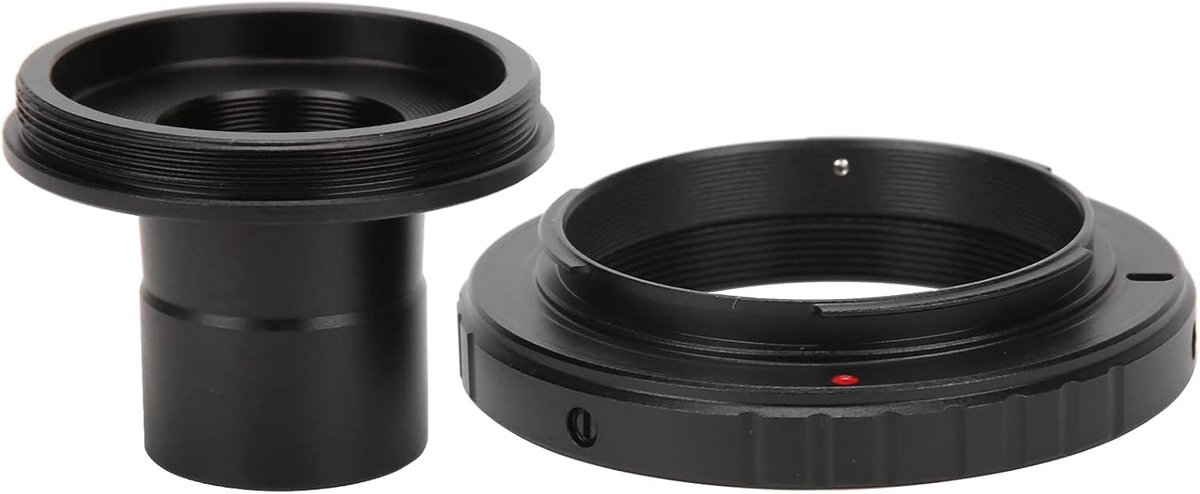 SnelShoppen - T2 Mount Adapter Ring Camera Microscoop Lens Adapter Ring 23.2mm T Mount Verlengbuis van Hoogwaardig Aluminium voor SLR Camera