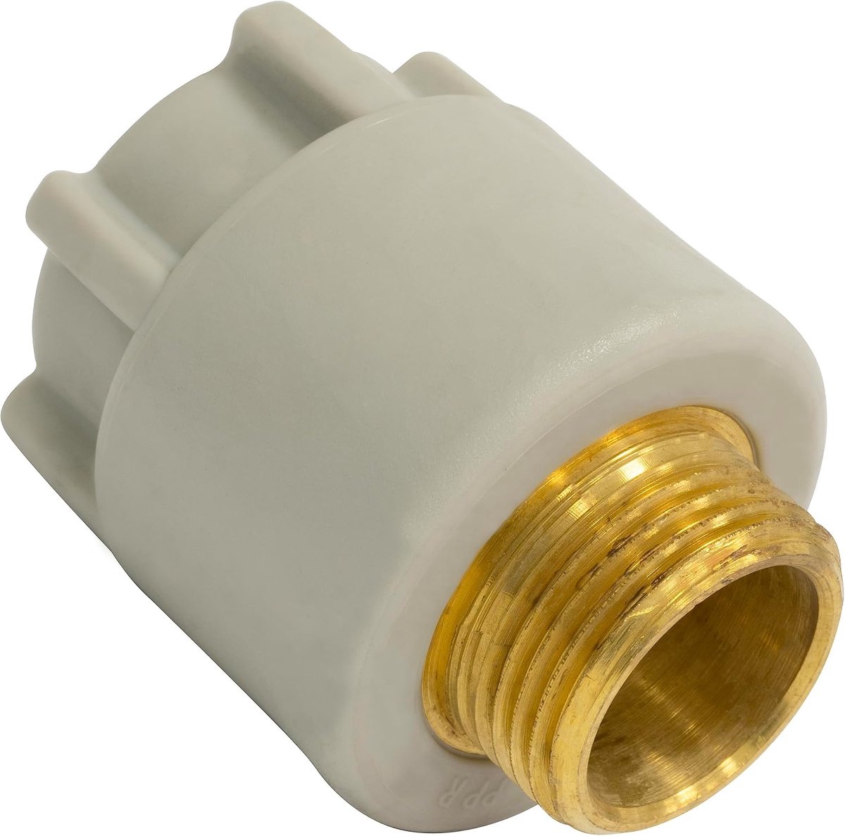 SnelShoppen - PPR/polypropyleen mannelijke schroefadapter 32mm x 1" PN25 voor solderen - hydraulische slangaansluiting - waterleiding en centrale verw