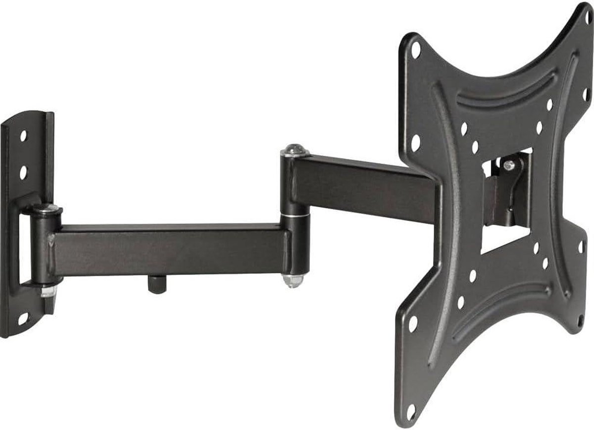 TV Muurbeugel - Wandhouder Flatscreen - Ruimte Besparen - Volledig Beweegbaar - 23-42 inch - Zwart