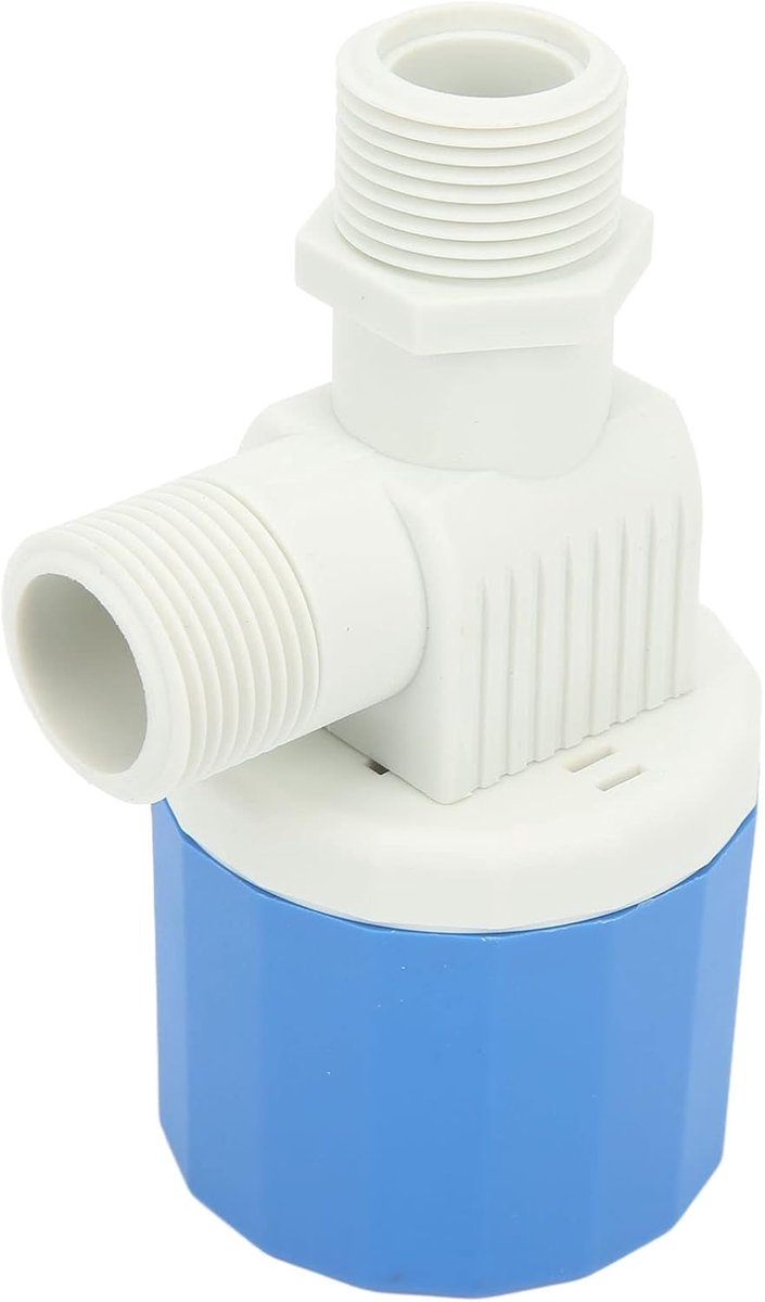 SnelShoppen - Volautomatische Floatklep Waterniveau Controleklep voor Zonneboilers - Hittebestendig en Slijtvast - 3/4" - Nylon en RVS