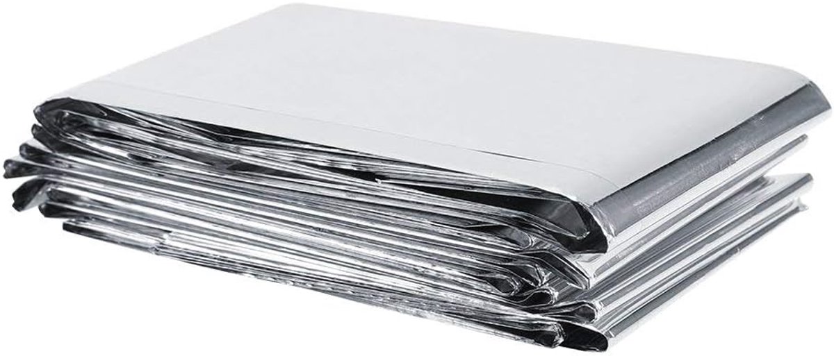 SnelShoppen - Fdit plant reflecterende folie, kweekkas, zeer reflecterende deken, foliebladen 210 x 120 cm, MEHRWEG verpakking voor optimale plantengr