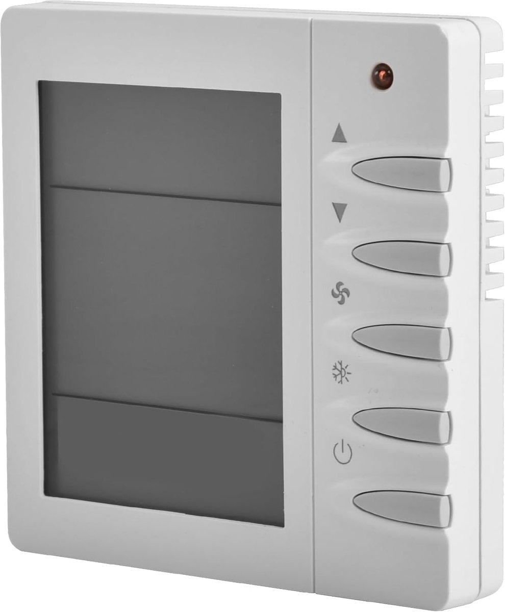 SnelShoppen - LCD Thermostaat met Digitale Wekelijkse Programma, HS-D702, 230 VAC, 10A, Voor Vloerverwarming Temperatuur Regelaar