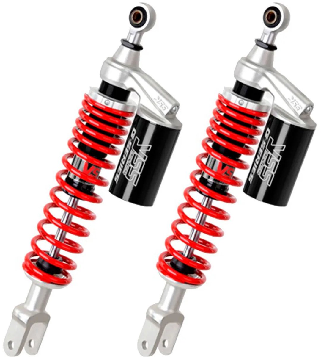 Yss Eco Line Honda Forza 300 Set Achtervering Zilver