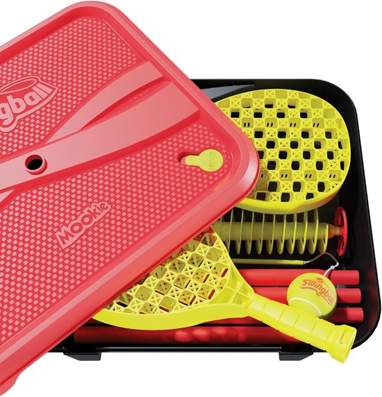 Outdoor Spel - Tennis Spel - Buiten Spelen - Basis voor alle ondergronden - Tot 1.65m - Rood en Geel van outdoor — afbeelding 3