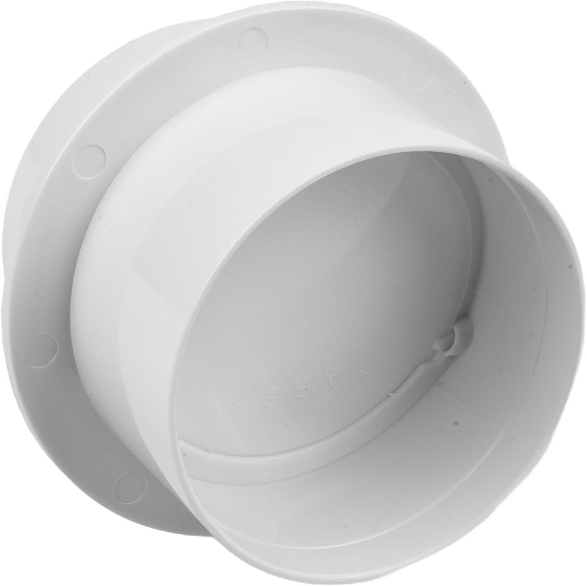 SnelShoppen - Ventilatie Controleoplossing Terugslagklep 80MM - Duurzaam, Flexibel, Geschikt voor Diverse Buismaten, Verbeterde Ventilatieprestaties
