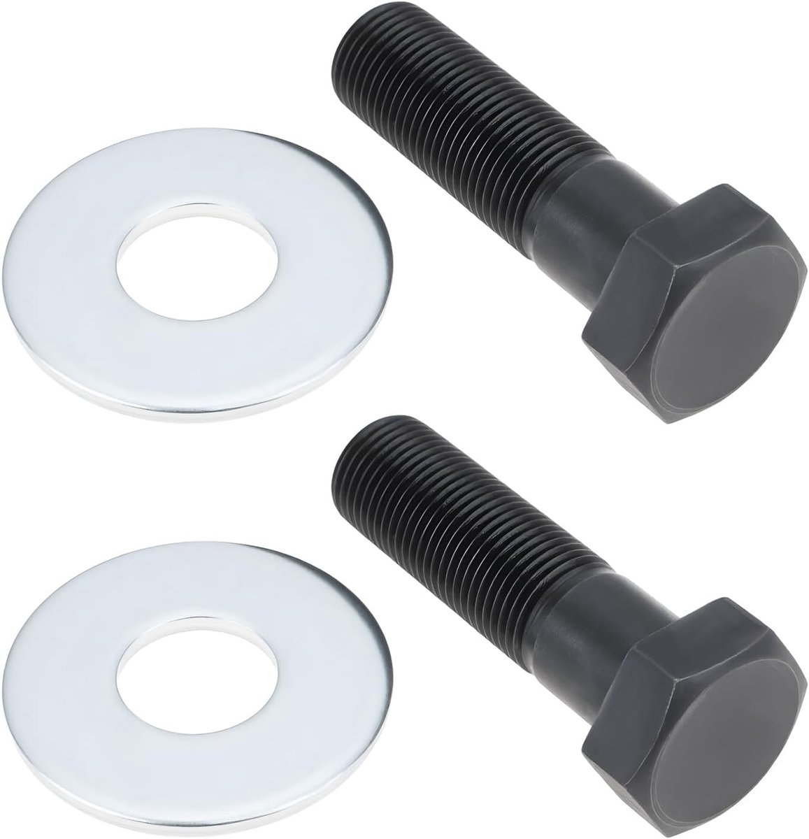SnelShoppen - 3 stks Grasmaaier Blade Schroeven 5/8-18x55mm voor Toro Exmark ZX4800 - Sterk Metaal, Veilig en Betrouwbaar voor Tuinonderhoud