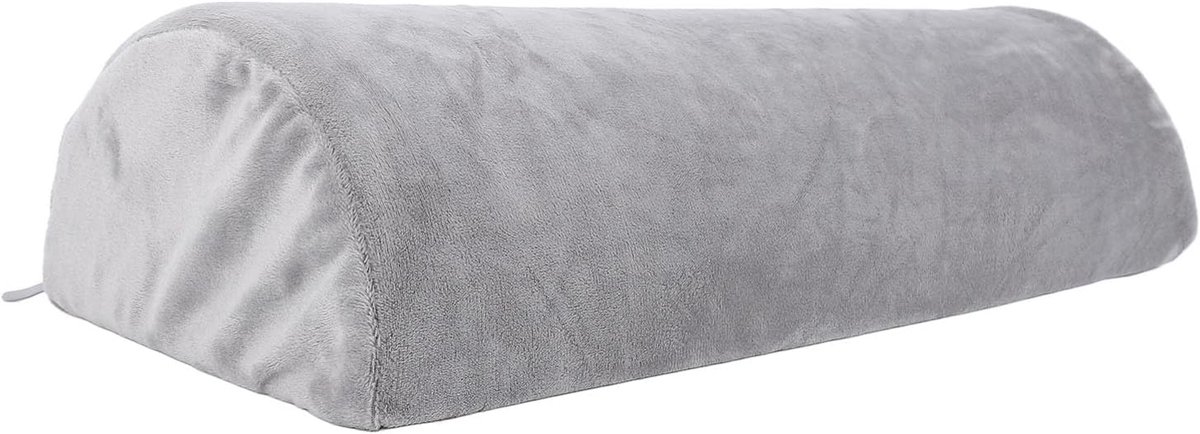 SnelShoppen - Memory Foam Halve Maan Taille Kussen, Comfortabel Lendensteun Kussen voor Hoofd, Voeten, Onderrug, Knieën, Ideaal voor Bed of Bank