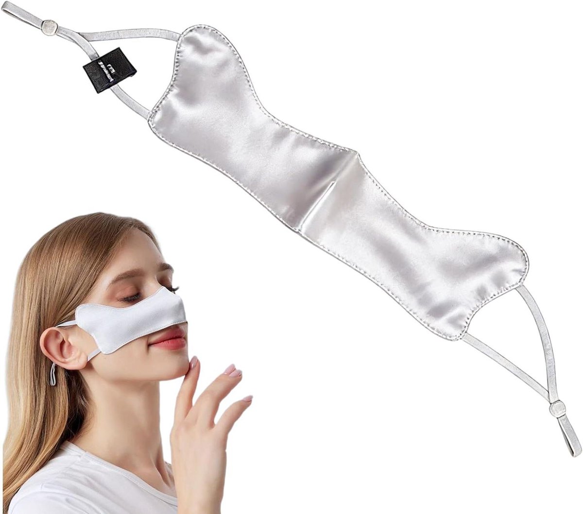 Stof Neusmasker - Windproof Ademend - Buiten Activiteiten - Wasbaar Herbruikbaar - 22 x 6 cm - Onbekend