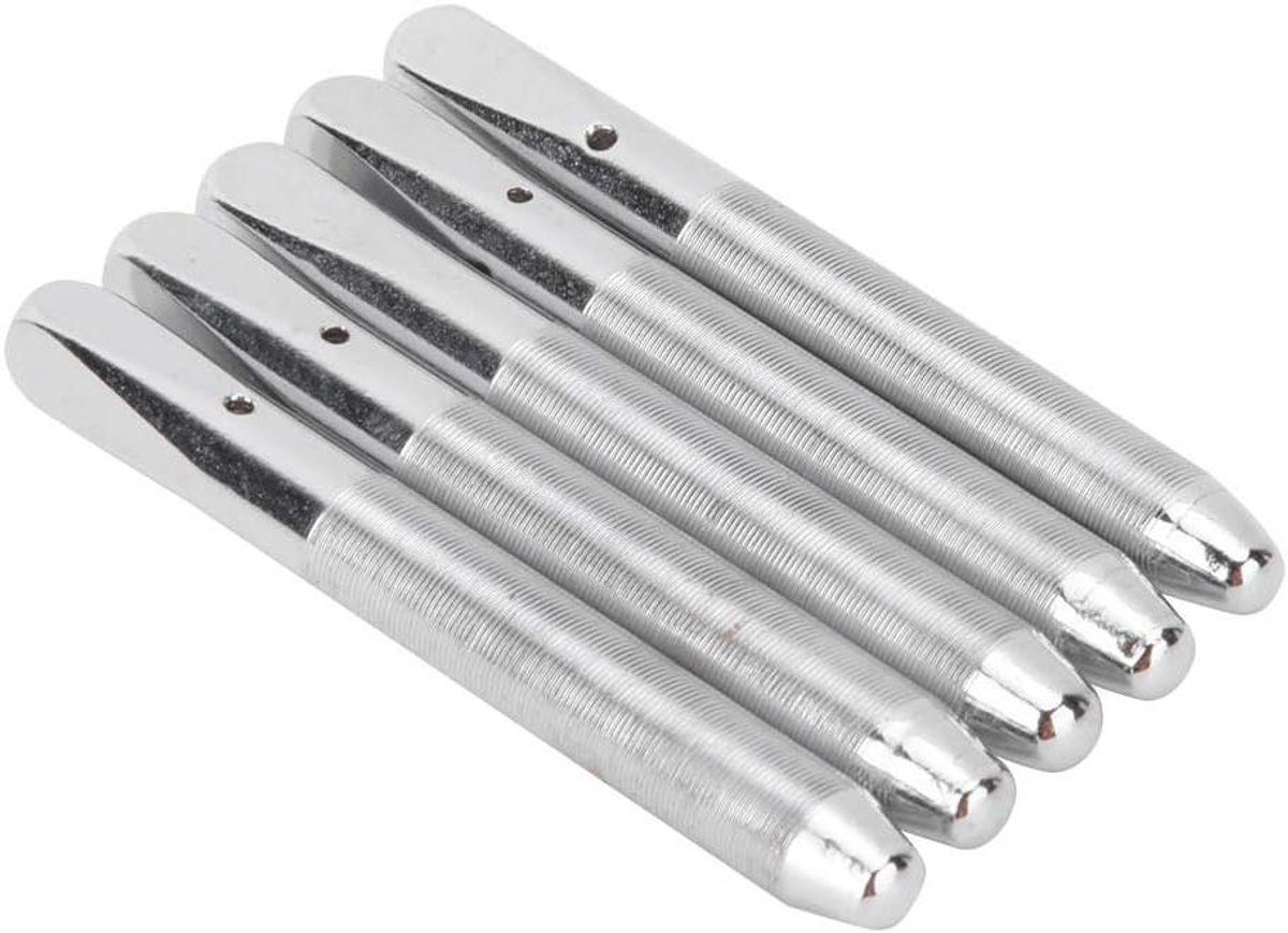 Piano Stemmen Pinnen - Stemmechaniek Pinnen - Instrument Onderhoud - Roestvrij Staal - 5 Stuks - Zilver